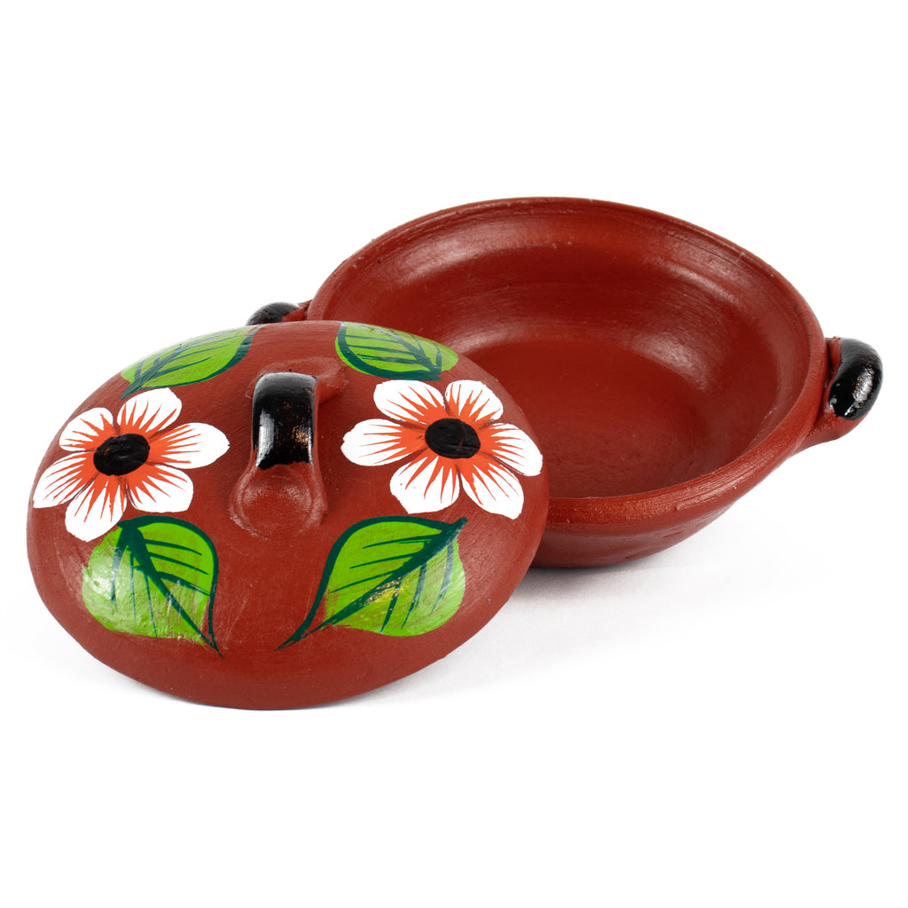 Authentic Flower Clay Pot