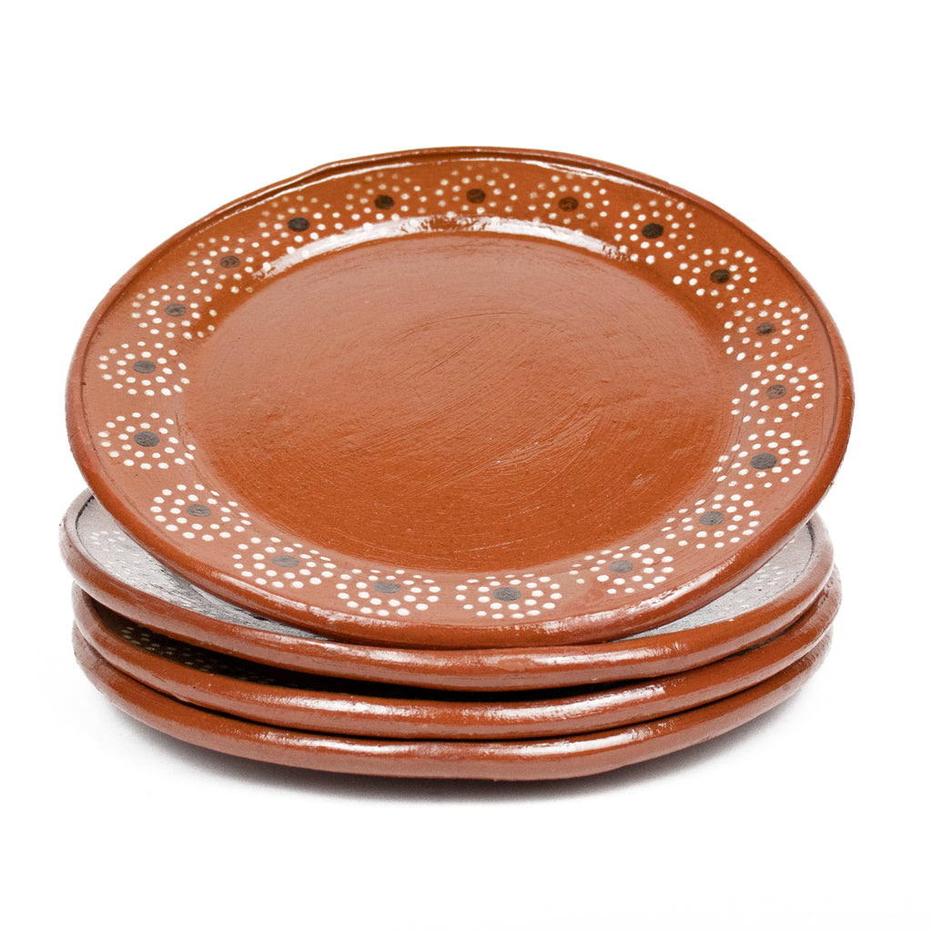Round Clay Plates